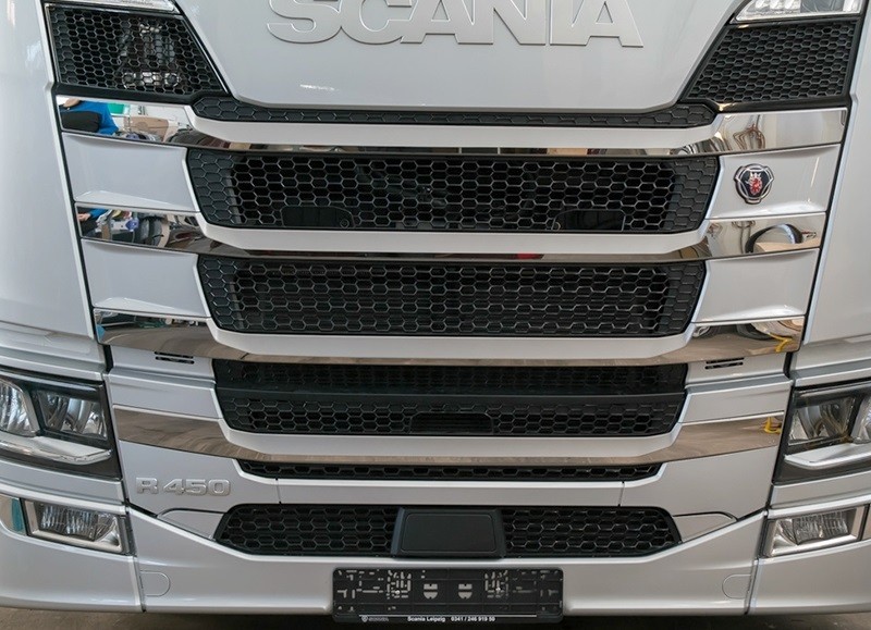 Stainless Steel Grille Application for Scania NextGen R&S