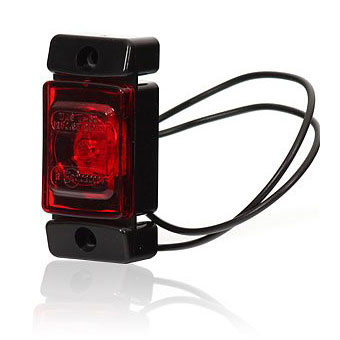 LED Opbouw Positielicht 12-24V | Rood