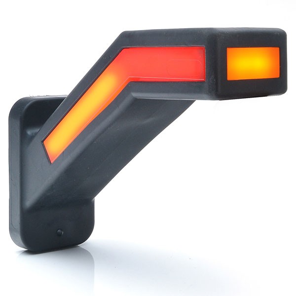 3-Kleuren LED Breedtelamp 185mm | Neon Look | Rechts