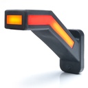 3-Color LED Side Marker Light 185mm | Neon Look | Left