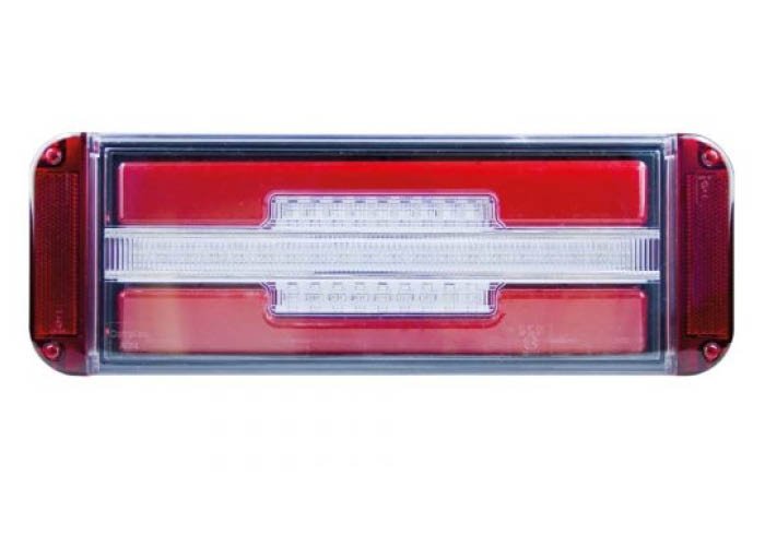 3-Function LED Taillight 12/24V | Left