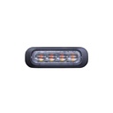 Dark Knight LED-flitser 4-LED Oranje - Heldere Lens