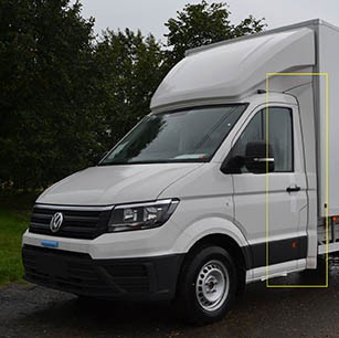 Sidefenders for Volkswagen Crafter / MAN TGE 2017+