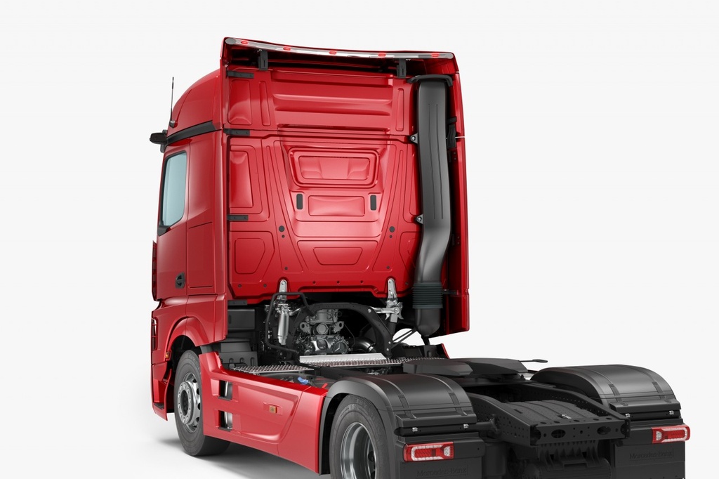 RVS Lichtstrip voor Dakspoiler Mercedes Actros BigSpace
