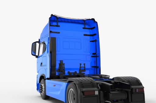 [84852191] RVS Lichtstrip voor Dakspoiler van Iveco S-Way met Hoge Cabine