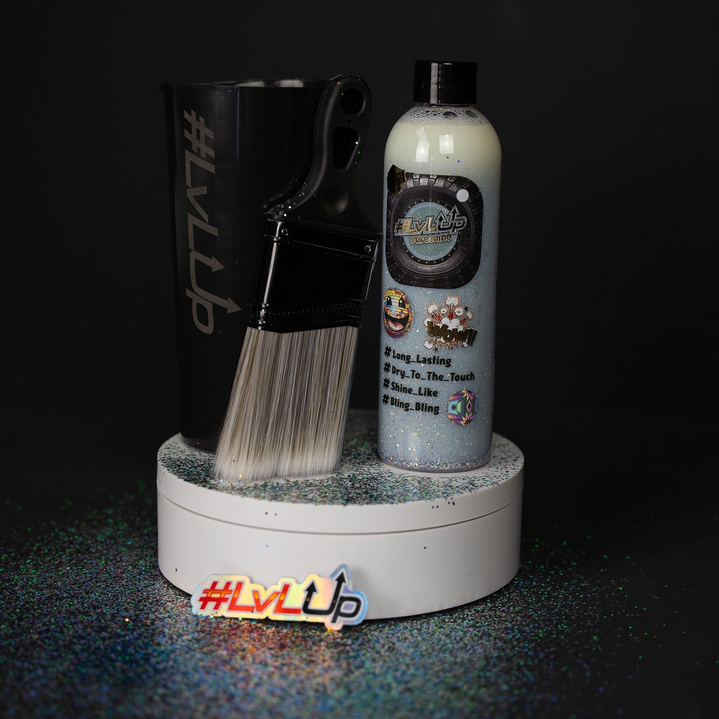 LvLup - Tireshine 250ml - Multicolor Glitter Edition | Matro Truck  Accessories