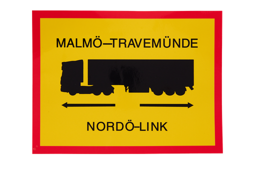 [500853] Sticker - Malmö-Travemünde