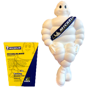 [51180666-LED] Originele Michelinpop 40cm Met LED Verlichting