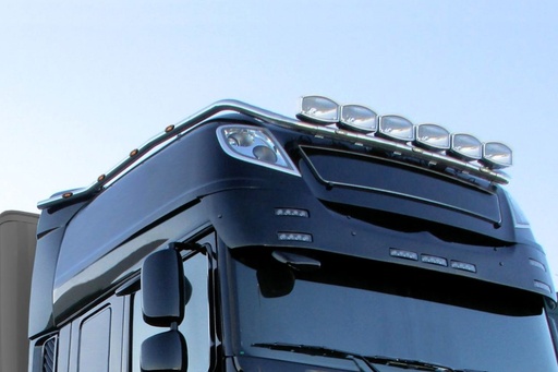 [82850260] Stainless Steel Roof Light Bar "Hydra" for DAF Super Space Cab