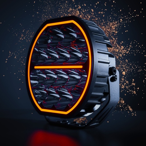 [5270977] Big Energy 9" Full LED Verstraler - Extra Verre Lichtbundel