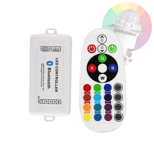 [46350219-CON] Afstandsbediening voor Nedking LED Mini Watermelon Light RGB