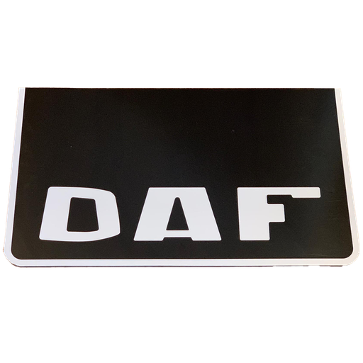 [46500518OLD] Mudflap with Old School DAF Logo | 60x35cm
