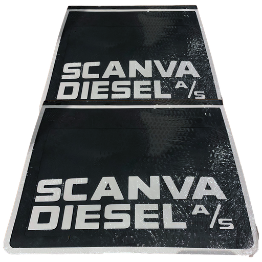 [46514035] Mudflap Set "Scanva Diesel" | 40x35cm
