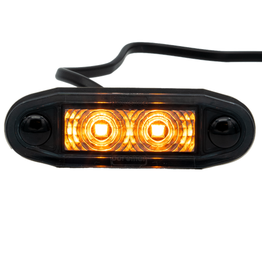 [46354500-AS] Boreman Easy-Fit LED Positielicht | Oranje met Smoke Lens