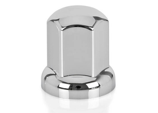 [31101316H] 20-Pack Kunststof Wielmoerdoppen Chroom | Ø33mm - 55mm Hoog