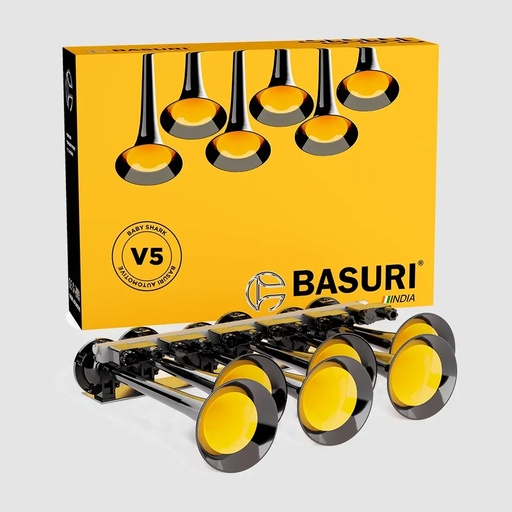 [30532219] Basuri Baby Shark Air Horn 5.0 12/24V - 24 Melodieën
