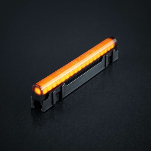 [5900046] Freedom Dark Line Position Light Amber | Short