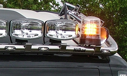 [46130453] Britax LED Beacon Light | Clear Lens | 3-Point Mounting