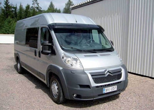 [73063WMS] Zonneklep voor Citroën Jumper / Fiat Ducato / Peugeot Boxer 2007+ / Opel Movano / Toyota ProAce Max 2022+ | 5 Positielichten