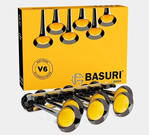 [30532221] Basuri Baby Shark Air Horn 6.0 12/24V - 26 Melodieën