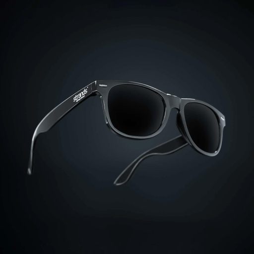 [5SLD12] Strands Zonnebril Zwart