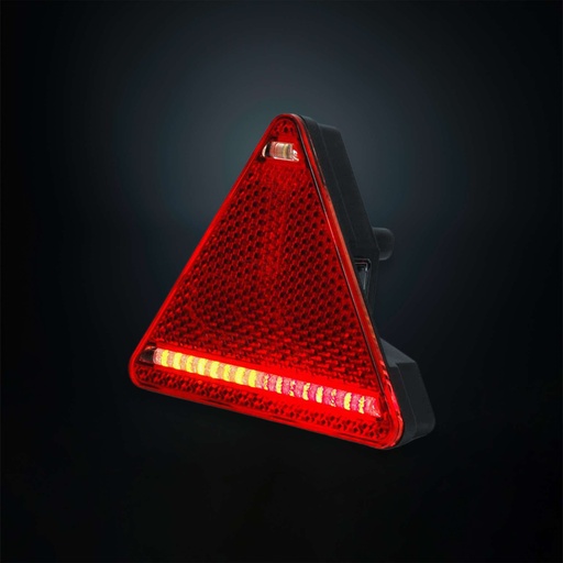 [5800306H] FREEDOM LEGACY 4 Function Tail Light with Reflex Fog Right Triangle