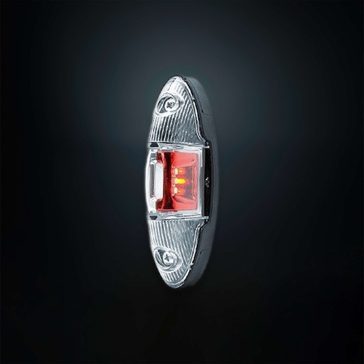 [5800818] FFREEDOM Legacy Wide Marker White/Red Position Light 12-24V