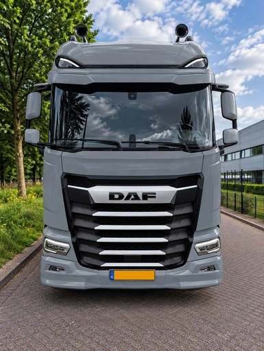 [2DFOSNGD5LEDT5] Bumper Spoiler for DAF NGD 2026+ XF/XG/XG+ | Type 1 | 5 Lightholes