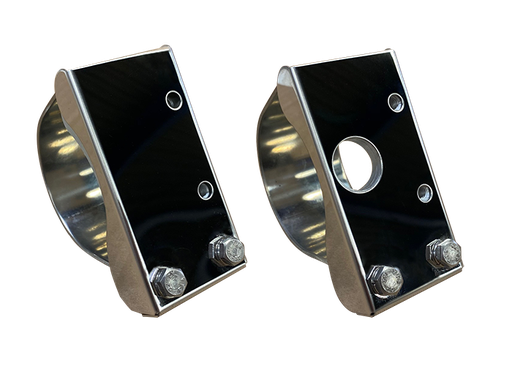 [82AHBS] Set of Stainless Steel Mounting Clamps for Air Horn