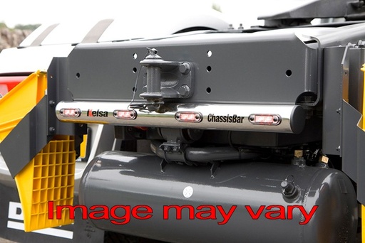 [82DCS06] RVS ChassisBar voor Daf XF Euro 6 4x2 | 4 Rode LEDs