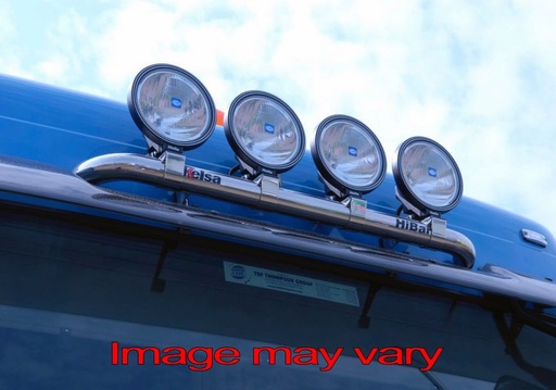 RVS HiBar voor DAF XF95/105/106 Space Cab | Smal Model - Zonneklepmontage