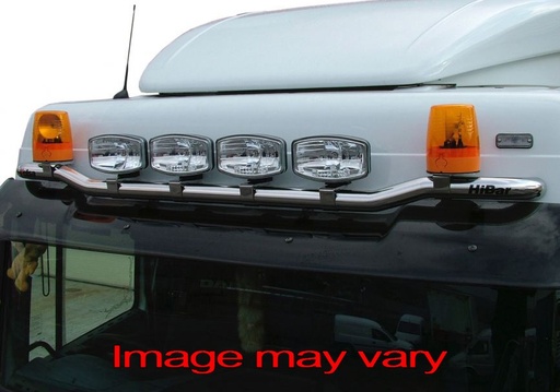 RVS HiBar voor DAF XF95/105/106 Space Cab | Breed Model - Zonneklepmontage