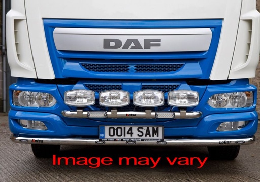 [82DLA10/A] (ALU) LoBar for Daf LF Euro 6 | 7.5-10t GVW | 5 White + 2 Amber LEDs