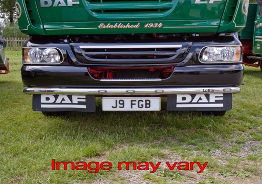 [82DLS09/A] St. Steel LoBar for DAF LF 45/55 - 5 Amber LEDs