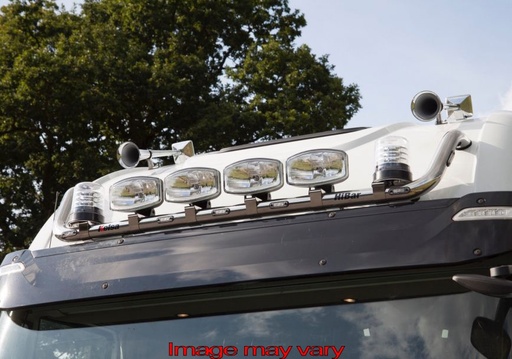 RVS HiBar voor Iveco Stralis Cube Active Space/Time met Hoge Slaapcabine 2007+