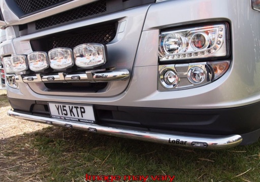 [82ILA08/W] Aluminum LoBar for Iveco Stralis Hi-Way | 5 White LEDs