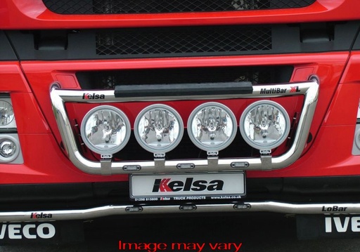Aluminium MultiBar XL voor Iveco Stralis (Cube) & Hi-Way