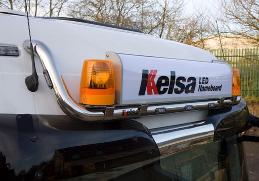 Aluminium HiBar voor Mercedes Actros MP3 MegaSpace | Zonneklepmodel