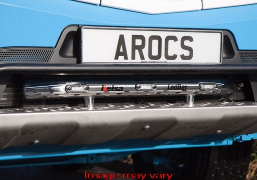 [82MBLEDS17/W] LedBar St. Steel Mercedes Arocs - 3 White LED