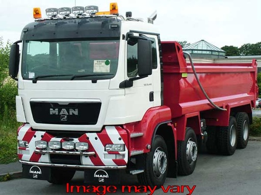 [82MLS03/W] RVS LoBar - MAN TGS Euro 5 met Bouwbumper