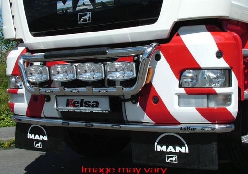 RVS MultiBar voor MAN TGS 2007-2012 met Bouwbumper