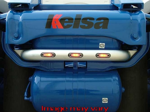 [82SCA01] ChassisBar Aluminum Scania 4/R Serie - 3 Red LEDs