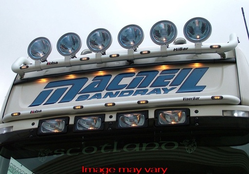 Aluminium HiBar voor Scania 4 & R-Serie Topline | Drop-Down