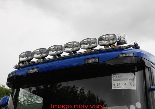 RVS HiBar voor Scania 4 & R-Serie Slaapcabine | Lage Montage