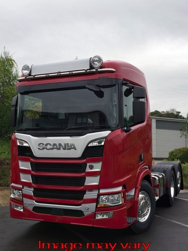 RVS HiBar voor Scania R&S NextGen Normaal Cabine | Breed Zonneklepmodel