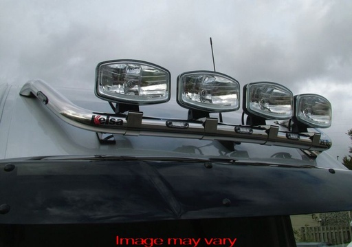 Aluminum HiBar for Mercedes Sprinter High Cab 2007+ | Drop-Down