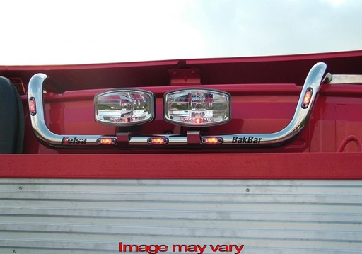 Stainless Steel BakBar for Volvo FM/FH/FMX Globetrotter XL | Drop-Down