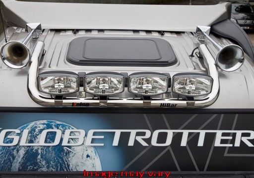 [82VHS14] Stainless Steel HiBar for Volvo FM/FH2 Globetrotter (XL) | Extra Narrow Model | Drop-Down