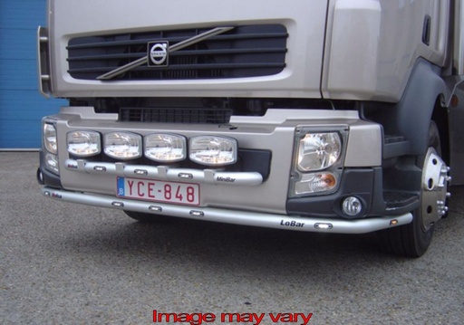 [82VLA04/A] Aluminium LoBar voor Volvo FL 2007+ | 7 Oranje LEDs