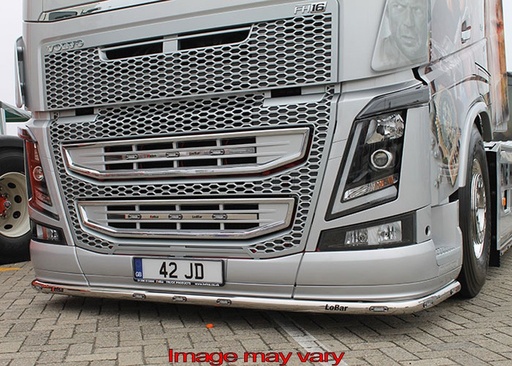 [82VLEDS01/W] RVS LedBar voor Volvo FM/FH4/4B | 3 Witte LEDs